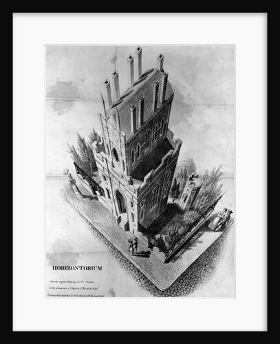 Aerial Perspective Over Church by Anonymous