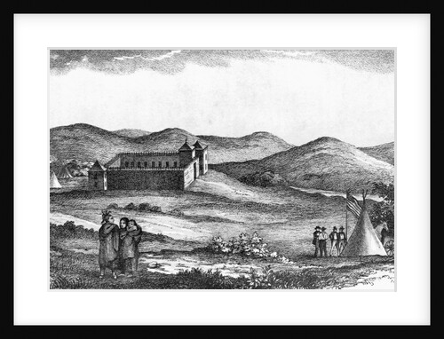 Fort Laramie in 1842 by Anonymous