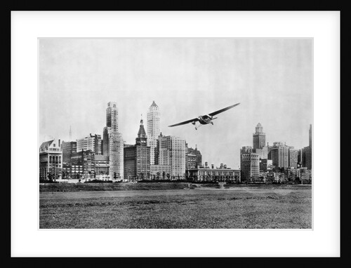 Propeller Aircraft in Chicago by Anonymous