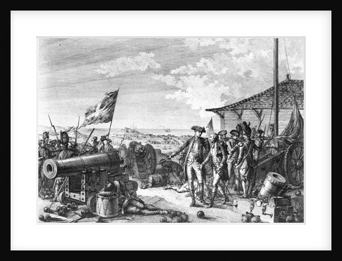 British Invading Grenada Island by Anonymous