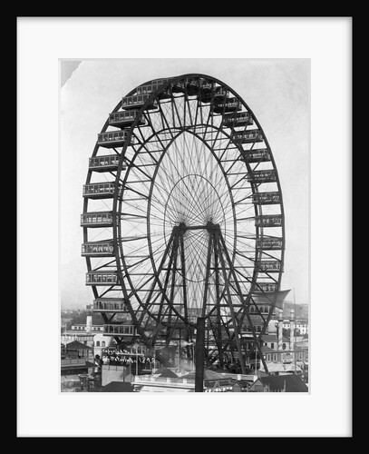 Ferris Wheel at Chicago Exposition by Anonymous