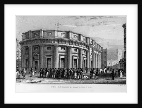 The Exchange in Manchester by Anonymous