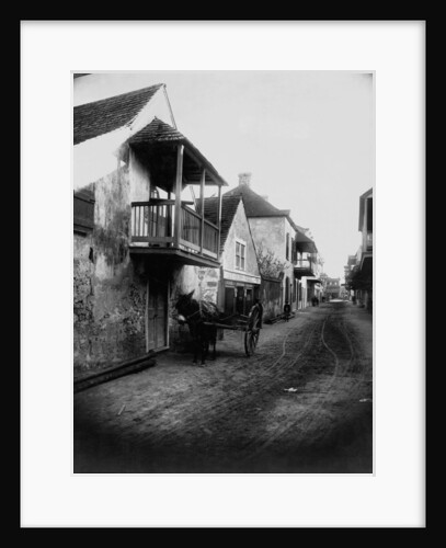 Street in St. Augustine, Florida by Anonymous