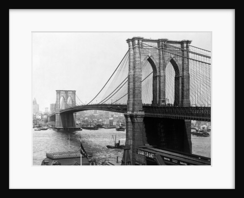 Brooklyn Bridge, New York by Anonymous