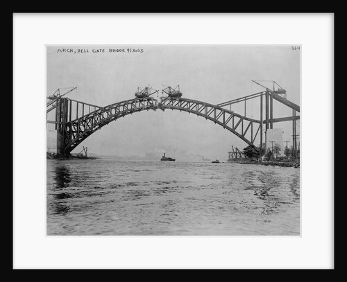 Hell Gate Bridge, New York by Anonymous