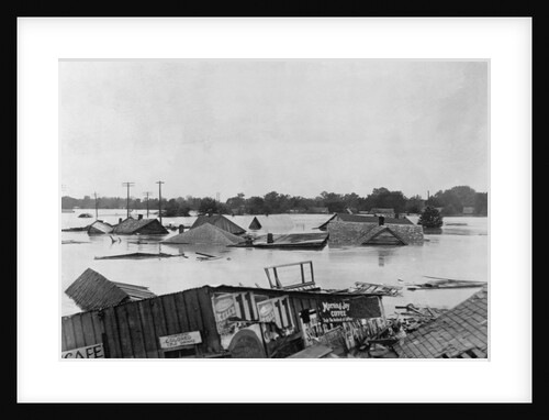 Flood on the Mississippi River by Anonymous