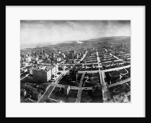 San Francisco Rebuilding Three Years After 1906 Earthquake by Anonymous