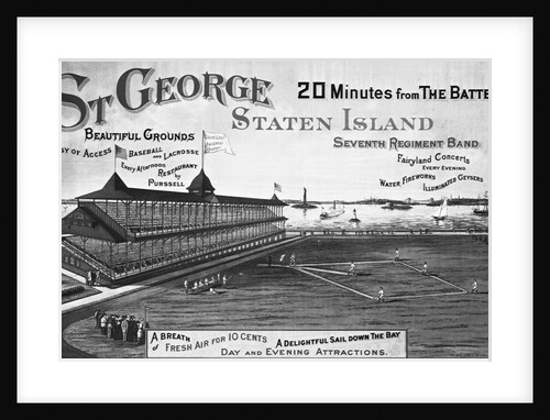 St. George, Staten Island... by Hatch Litho. Co.