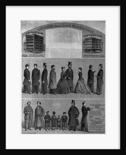 Devlin & Co. Extensive Clothing Warehouses by F. Ratellier