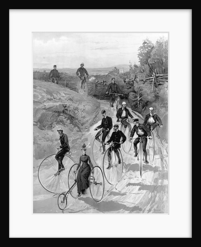 Bicycling by Hy Sandham