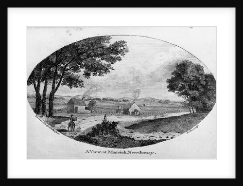 A View at Minisink, New Jersey by Scoles