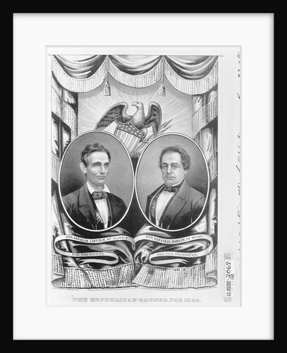 Republican Presidential and Vice Presidential Nominees of 1860 by Anonymous