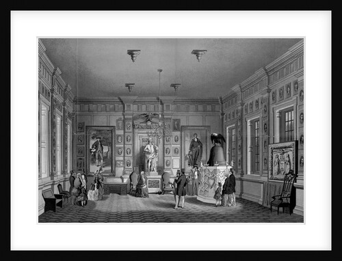 Interior View of Independence Hall, Philadelphia by M. Rosenthal