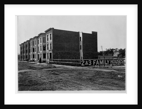 Construction of Tenements, New York by Anonymous