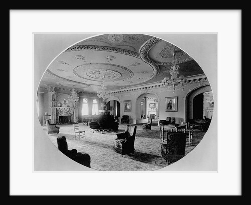 Interior of Ponce de Leon Hotel, (St. Augustine, Florida) c1888 by George Barker