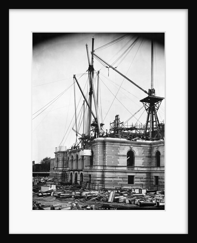 CONSTRUCTION OF THE LIBRARY OF CONGRESS PHOTOS MAY 4, 1892 by Anonymous
