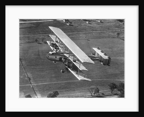 Barling Bomber Triplane in Flight by Anonymous