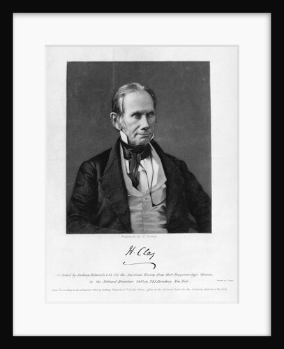 Republican Senator from Kentucky Henry Clay by Anonymous