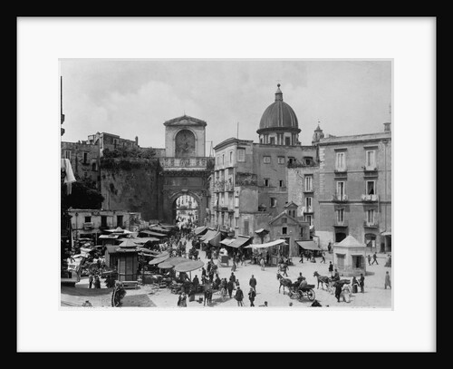 Naples's Piazza de Nicola by Anonymous