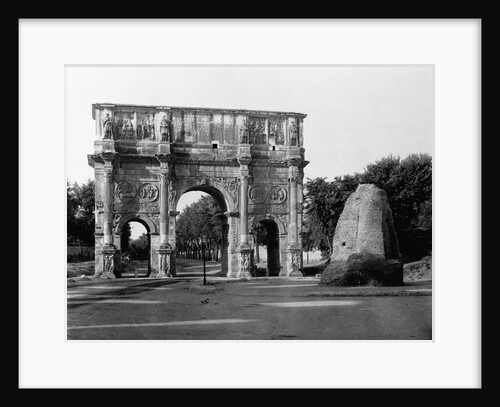 Rome's Arch of Constantine by Anonymous