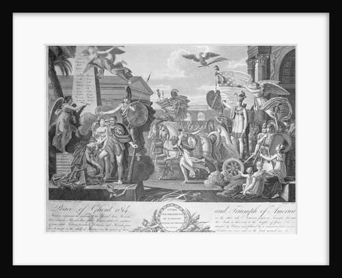 Peace of Ghent 1814 by Chataigne