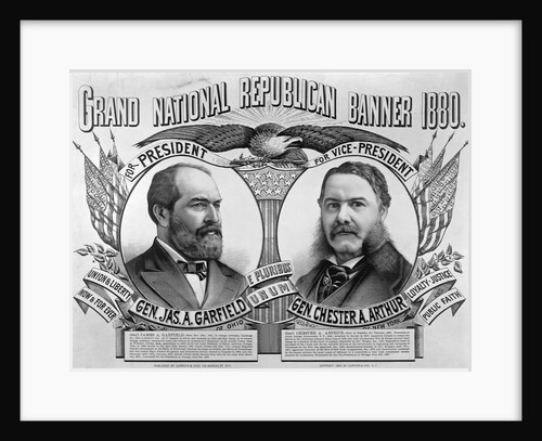 Republican Presidential Ticket of 1880 by Anonymous