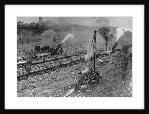 Excavation of Panama Canal by Anonymous