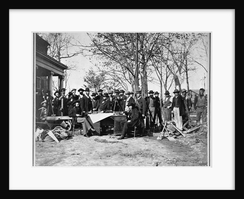 United States Military Railroad Crew by Anonymous