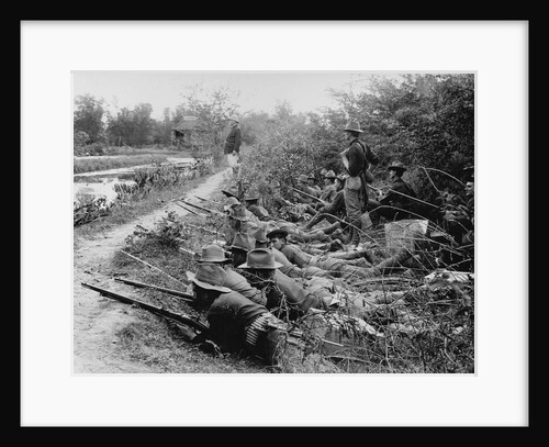 American Soldiers on Maneuvers During the Philippine Insurrection by Anonymous