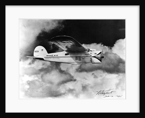 Winnie Mae of Oklahoma Mail Plane by Anonymous