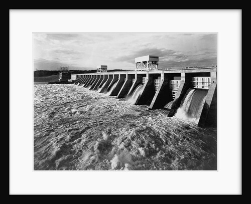 Spilling Water From a Tennessee Dam by Anonymous