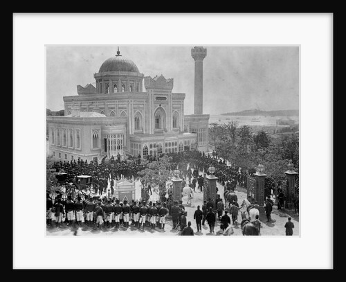 Selamlik at Yildiz Mosque by Anonymous