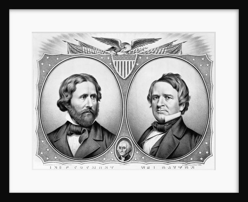 J. C. Fremont. Wm. L. Dayton. The Champions of Freedom by Charles Grebner
