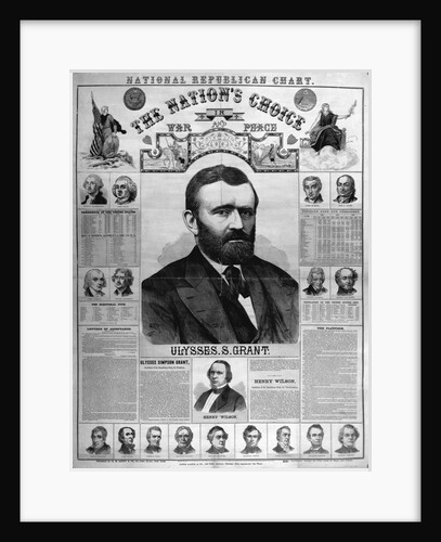 Poster of Ulysses Grant and Henry Willson by Anonymous