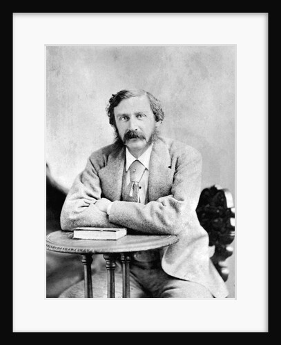 Writer Bret Harte Seated by Anonymous