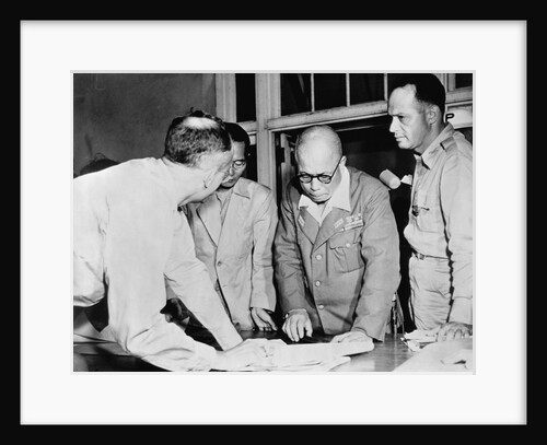General Yamashita and Military Colleagues by Anonymous