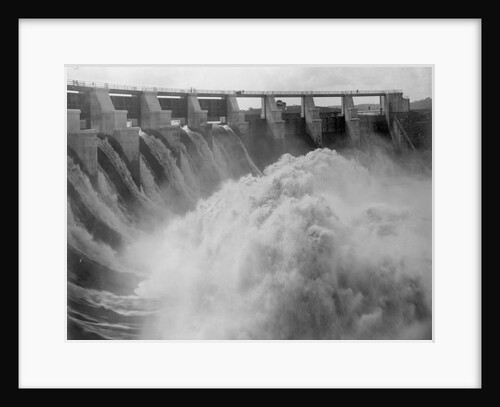 Spillway at Gatun Dam by Anonymous