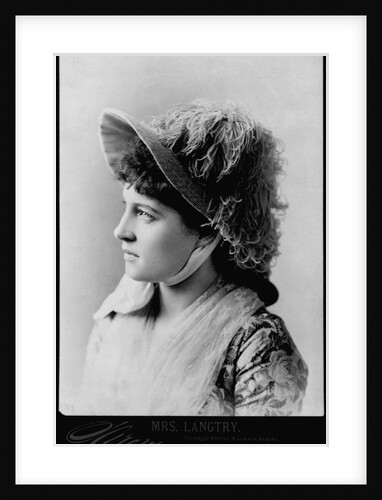 Actress Lillie Langtry by Anonymous