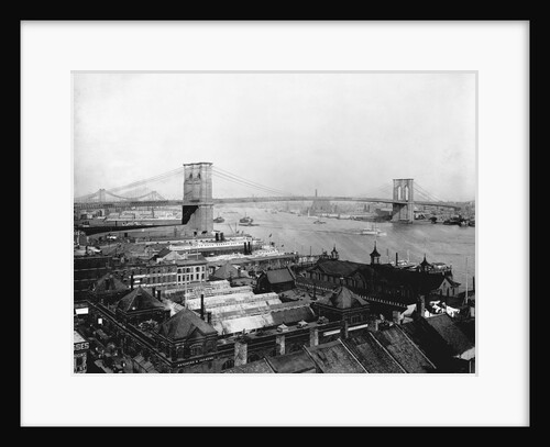 Brooklyn Bridge, New York by Anonymous