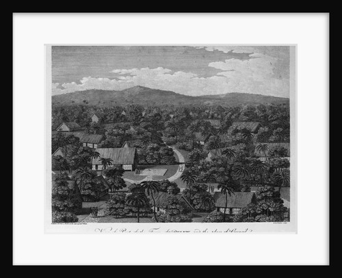 View of Part of the town of Pelew, and the Place of Council by W. & J. Walker