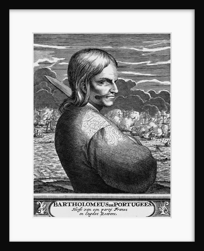 Seventeenth Century Book Illustration of "Bartholomeus de Portugees" by Anonymous