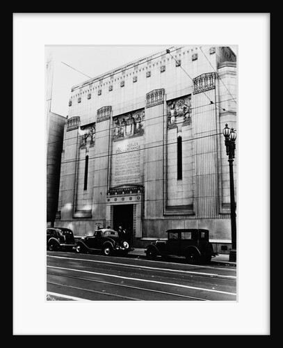 Facade of the Los Angeles Stock Exchange by Anonymous
