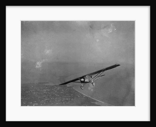 The Spirit of St. Louis in Flight by Anonymous