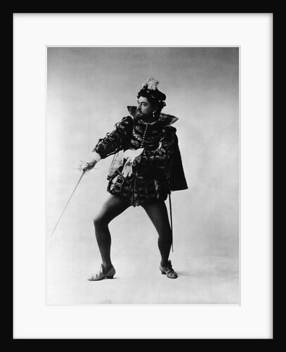 Opera Singer Victor Maurel in Costume by Anonymous