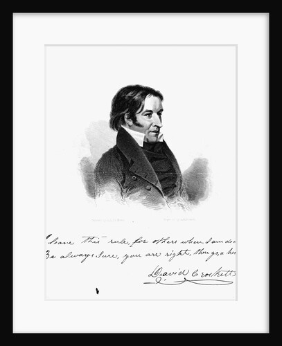 David Crockett by Asher Brown Durand