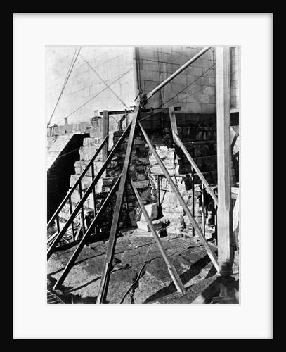 Buttresses Under Foundation of the Washington Monument by Anonymous