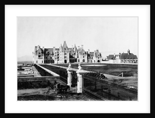 Home of George W. Vanderbit (Biltmore House), near Asheville, NC by T.H. Lindsey