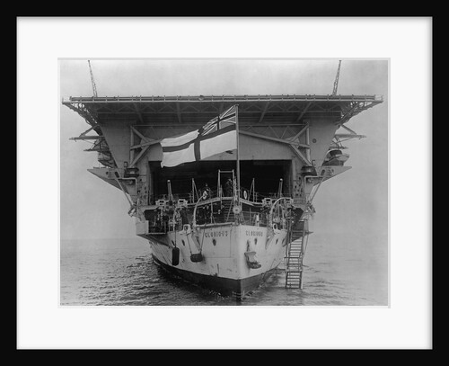 HMS Glorious, Converted Aircraft Carrier by Anonymous