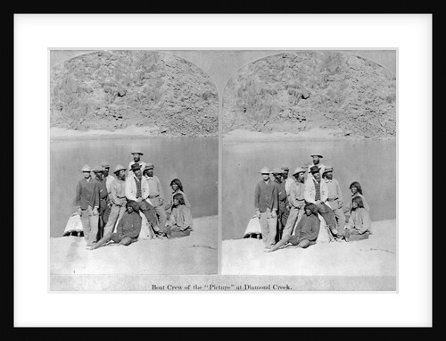 Explorers at Diamond Creek by Anonymous