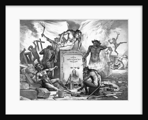 Devils Attacking a Safe by Anonymous